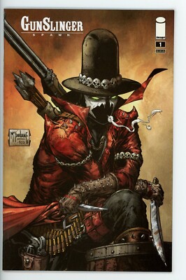 GUNSLINGER SPAWN #1 NM 2021 TODD MCFARLANE VARIANT COVER B 1st PRINT b-274
