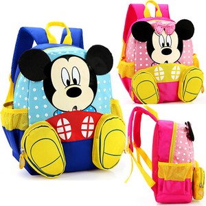 Toddler Kid Mickey Mouse Cartoon Printed School Bags Backpack Children Rucksack