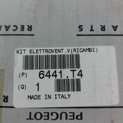 ELETTROVENTOLA ABITACOLO COMPATIBILE CON CITROEN C8 PEUGEOT 807 6441T9 6441T4 - Imagen 4 de 4