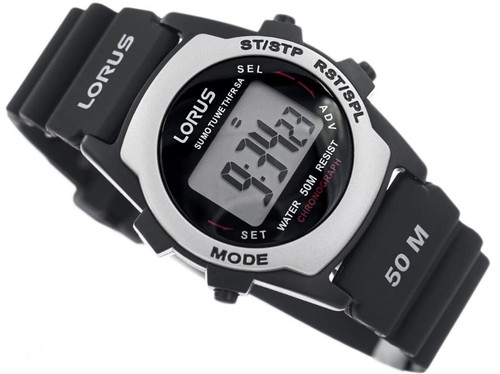 Lorus Watch Unisex 50m Water Resistant Digital R2361AX9 RRP £24.99 - Picture 3 of 6