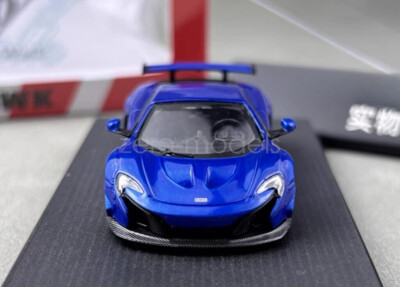 1/64 Star Model LBWK MCL 650S メタリックブルー Star 1:64 Scale Blue 650S LBWK Racing Sports Model Diecast