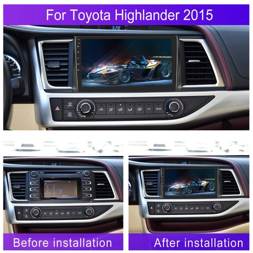 CarPlay Android 13 For Toyota Highlander 2014-19 Car Radio Stereo GPS Navi Wifi - Picture 5 of 17