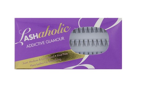 Lashaholic Addictive Glamour Strip Lightweight Eyelashes Fake Lashes w/ Adhesive - Picture 8 of 11