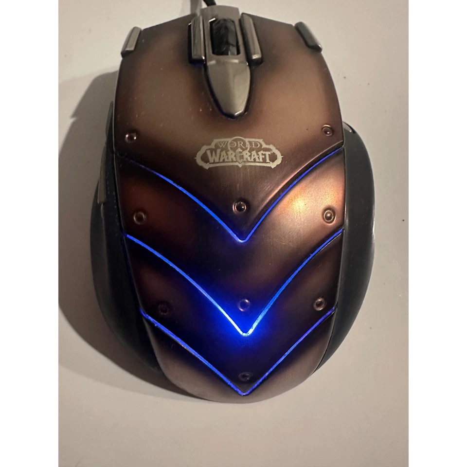 World of Warcraft Cataclysm Gaming Mouse SteelSeries MMO Wired USB 62100 Tested - Image 2 of 4