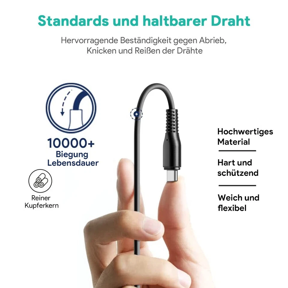 140W USB C Netzteil Laptop für MacBook Pro/Air, Samsung, Lenovo, HP, Dell XPS 13 - Bild 2 von 4