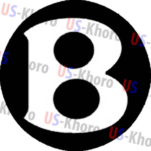 Bentley B Logo Valves Stems Caps Covers Chromed Wheel Roundel Tire Emblem USA - Picture 2 of 2