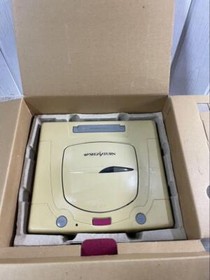 Sega Saturn WHITE Christmas Nights Limited Edition Console HST-0014 boxed junk