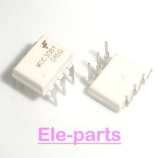 50 PCS MOC3081 6-Pin DIP Zero-Cross Optoisolators Triac Driver Output Chip IC