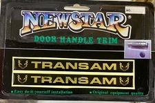 76 77 78 79 80 81 TRANS AM Gold BANDIT SE Font 3D Door handle Inserts ⭐️ NEW ⭐️ 