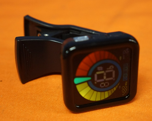 Kliq Ubertuner Clip On Tuner For All instruments Guitar Bass Violin