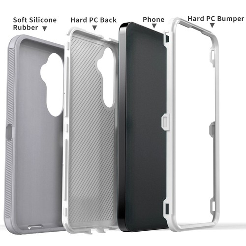 For Samsung Galaxy S24 FE 5G Hybrid Shockproof Case Heavy Duty Protective Cover - Picture 39 of 54