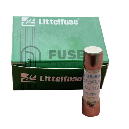1PZ NUOVO Littelfuse FLU11 FLU-11 11A 1000V FUSIBILE AD AZIONE RAPIDA - Foto 2 di 3