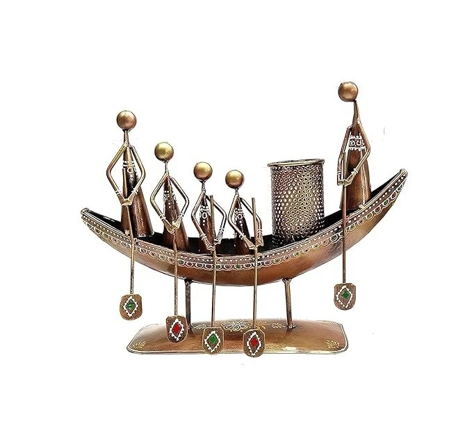 Pen Holder Stand for Home & Office – Beautiful Antique Designer Pen Holder for T - Image 2 of 4