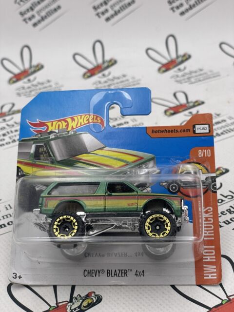 Die Cast " Chevy Blazer 4X4 " Hot Wheels Scale 1/64 CB7896 Die Cast " Chevy Blazer 4X4 " Hot Wheels Scale 1/64 CB7896