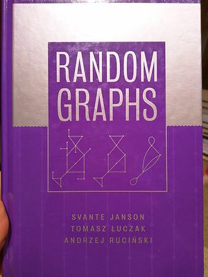 Random Graphs by Janson, Łuczak and Ruciński