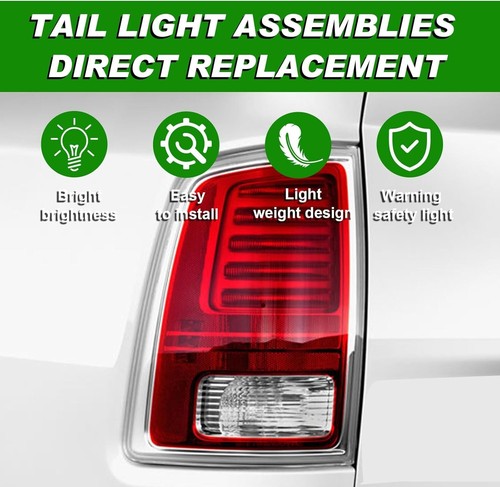 Tail Light Assembly Compatible with Dodge Ram 1500 2013-2018 Ram 2500&3500 left - Picture 6 of 6