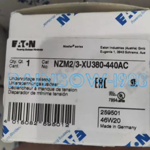 FOR EATON NZM2/3-XU380-440AC Molded Case Circuit Breaker Undervoltage Coil