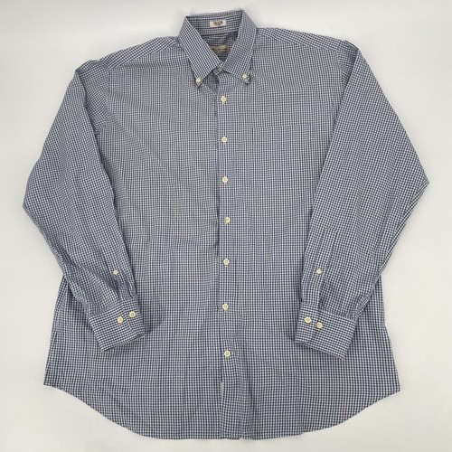 GOD G.O.D. Button Down Blue Work Shirt - Size XL - Button