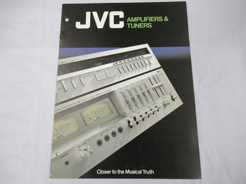 JVC Amplifier & Tuner JA-S77 JT-V77 A-S7 T-V5 Original Catalogue brochure JAPAN - Picture 1 of 7