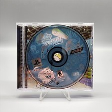 SpongeBob SquarePants SuperSponge PS1 Game Sony PlayStation 1 Case & Game Disc
