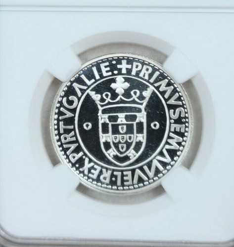 1983 PORTUGAL SILVER 750 ESCUDOS EUROPEAN ART EXHIBITION NGC PF 69 ULTRA CAMEO - Picture 3 of 4