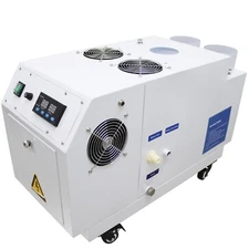 Ultrasonic Industrial Humidifier Cooler Mist Sprayer Double Outlet 13.5kg/h 110V