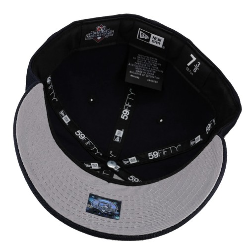 Exclusive 59FIFTY Houston Astros x Corpus Christi Hooks 50th Navy Gray UV 7 1/4 - Picture 4 of 11