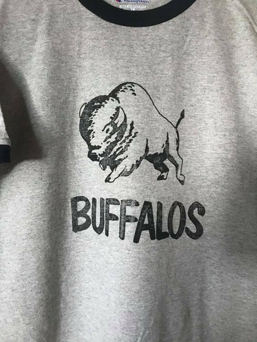 Camiseta con timbre azul marino grande marca Buffalo Bills Champion - Imagen 2 de 4