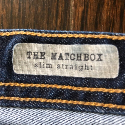 Adriano Goldschmied Jeans Mens 34x28* Blue Denim AG The Matchbox Slim Straight - Picture 5 of 20