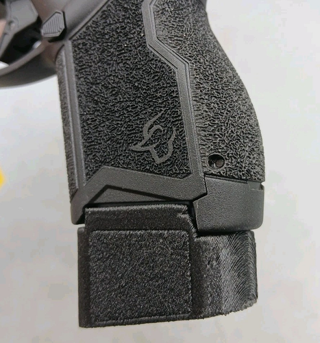 Pinky Grip Extension for Taurus GX4 9mm Magazine 1 Inch - Nylon Carbon Fiber - Picture 6 of 22