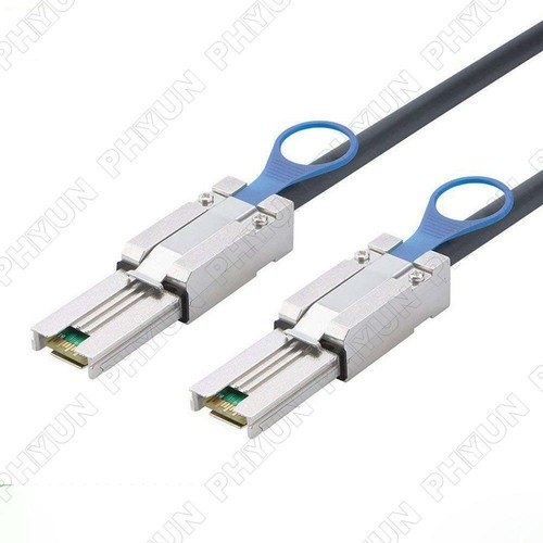 1M Mini SAS 26P SFF-8088 to SFF-8088 SAS 26 Pin External Cable Disk Array Line - Picture 3 of 8