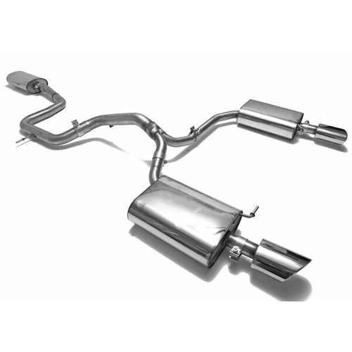 FOX Edelstahl Anlage ab Kat Ford S-Max ab 06 2.5l je1x115x85mm Porsche Design - Bild 5 von 12