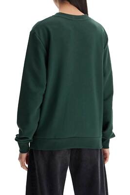 ★A.P.C.★ Grand VPC Regular Fit Sweatshirt Dark Green White Standard Grand VPC sweatshirt | Organic fleece | A.P.C.