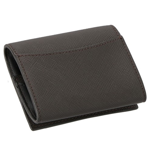 Estuche para monedas Dunhill para hombre MARRÓN LISO - Imagen 3 de 5