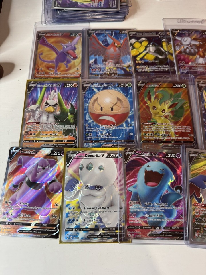 Pokémon Card Collection Full Art V Cards 36 Total eBay