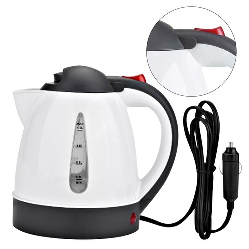 1000 ML Car Hot Kettle 250 W 12/24 V Fast Boiling for Travel Home (12 v) - Picture 9 of 12