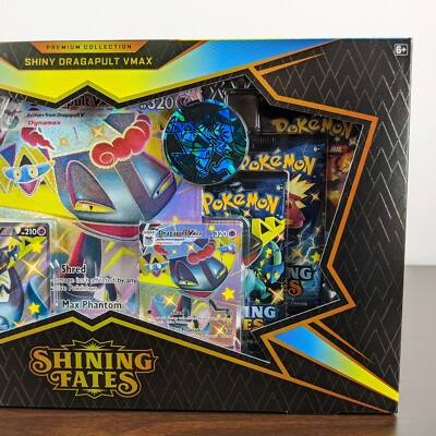 Pokemon Shining Fates Shiny Dragapult VMAX Premium Pokemon Shining Fates Shiny Dragapult VMAX Premium