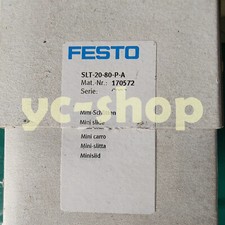 New Festo SLT-20-80-P-A 170572 Slide Cylinder By DHL Expedited Shipping