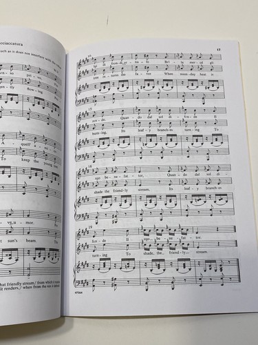 Schirmers Library VACCAI Practical Method of Italian Singing Soprano Tenor #1909 - Picture 5 of 8