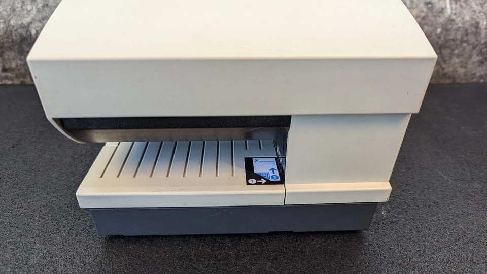 IBM Toshiba SureMark 4610-2CR Thermal Receipt POS Printer Gray - No Power Supply - Image 4 of 4