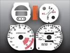 White Face Gauges for 1993-1997 Honda Civic del Sol (For: Honda)