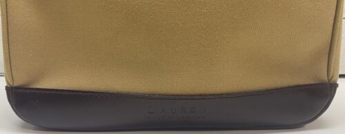 Bolso de Mano Lauren by Ralph Lauren de Lona Tostada Cartera Cuero Trenzado Correas e Parte Inferior - Imagen 2 de 22