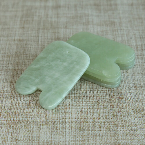 Natural Jade Stone Gua Sha Tool Massage Tool Jade Gua Sha Tools Beauty Tool - Picture 3 of 4