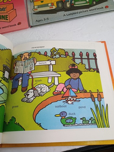 Lot of 5 A LADYBIRD PICTURE WORD BOOK ~ Ages 3 - 5 ~ 1987 - Bild 6 von 11