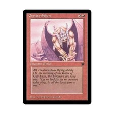WOTC MtG Legends Gravity Sphere (R) EX