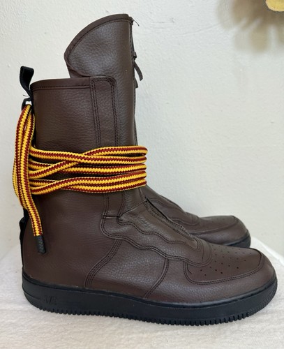Nike Mens Air Force 1 High Sneaker Boot AA1128-204 Beef And Brocolli Pack Sz 13 - Picture 5 of 10