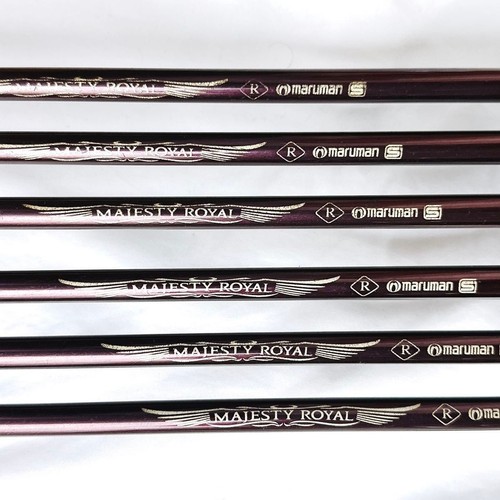 MARUMAN MAJESTY PRESTIGIO σ/Et0.537 6pcs Iron Set 6-9/P.A Flex-R No H/C F/S - Picture 7 of 8