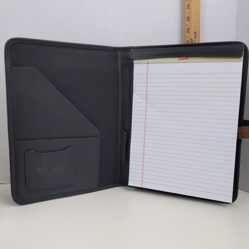 Portefeuille Jack Georges en cuir noir marron Made in USA organisateur - Photo 7/7