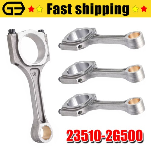 Engine Connecting Rods G4KJ For 11-20 Kia Sorento Sportage Hyundai Sonata 2.4L - Picture 1 of 11