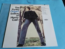 Henry Cain ‎– The Funky Organ-ization Of Henry Cain 1968 VG LP Reissue ST 2688